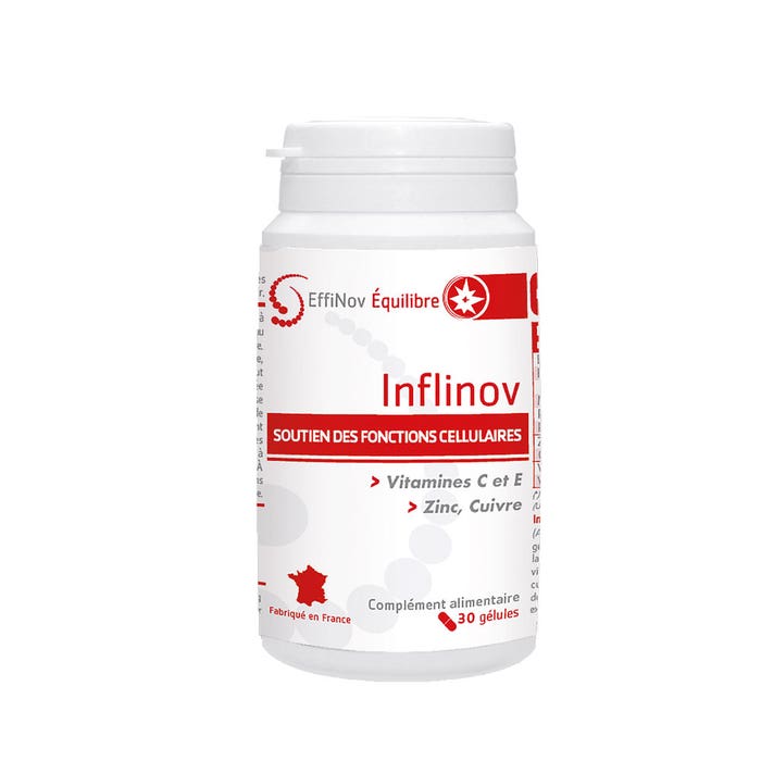 Inflinov 30 capsules Support for cellular functions Effinov Nutrition