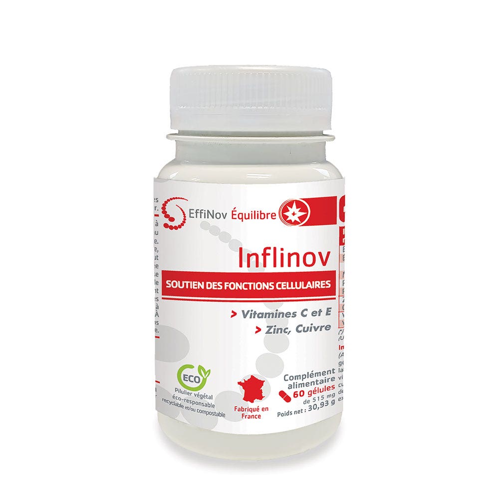 Effinov Nutrition Inflinov supports cellular function 60 capsules