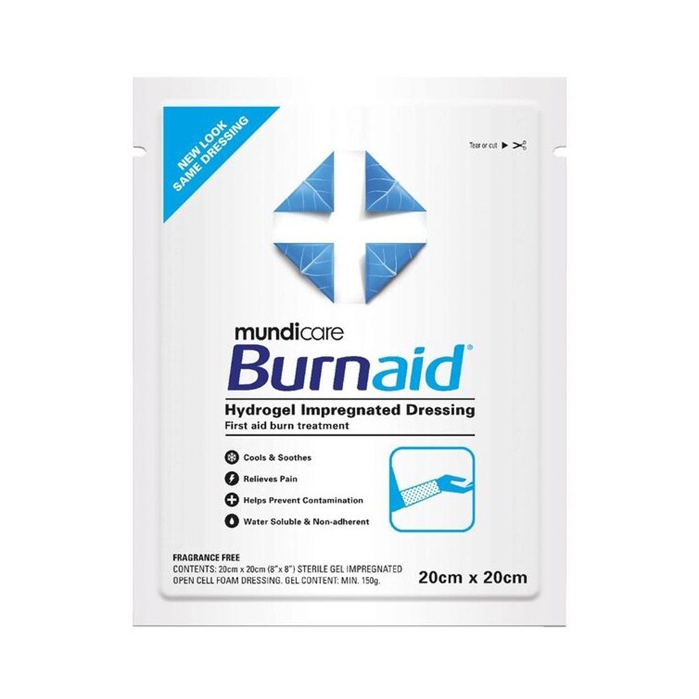 Vog Protect Burnaid Anti Burn Bandages 20x20cm Easypara