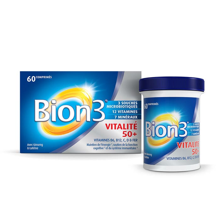 Vitalité 50+ x60 tablets Bion3
