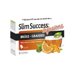 Nutreov Slim Success Organic Fat Burner Herbal Teas 20 sachets