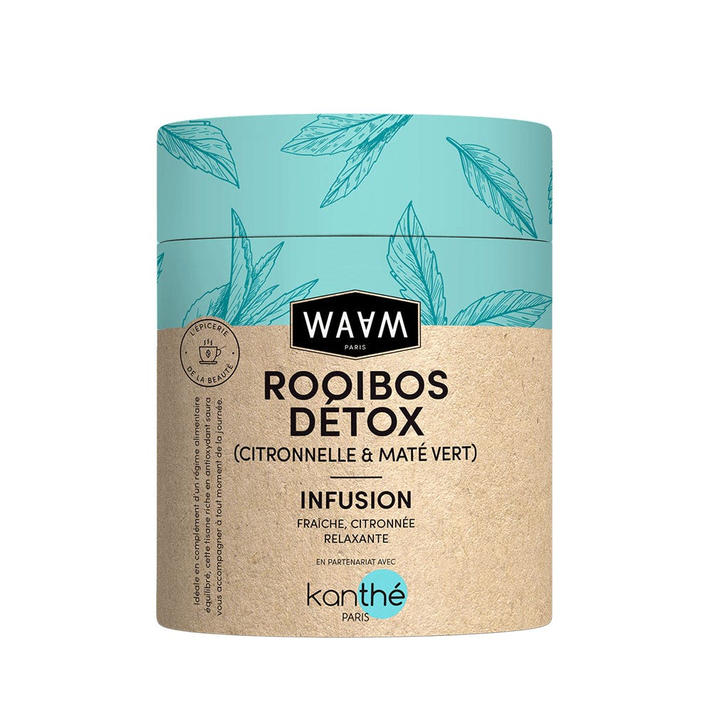 Waam Roiboos Detox Lemongrass and Green Maté 80g