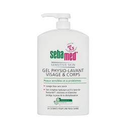 Sebamed Physio-face And Body Wash Visage et corps 1L