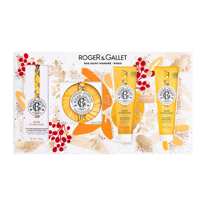 Giftbox Bois D'orange Eau Parfumee Bienfaisante + Handcream + Soap Free 50ml Roger & Gallet