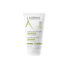 A-Derma Hand and Nail Hydrating Cream with Hyaluronic Acid Bio 50ml