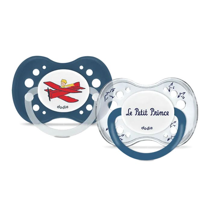 Dodie Anatomical dummies The Little Prince Plane 18 Months and Plus x2