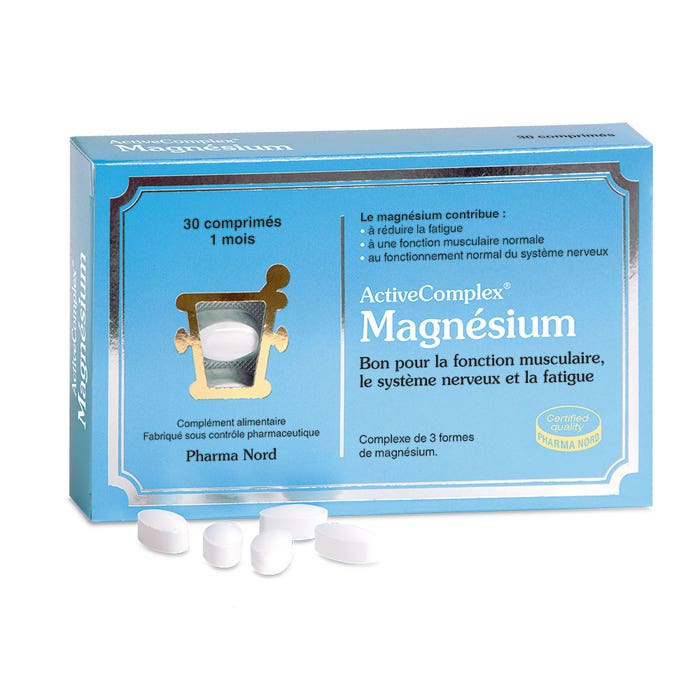 Bio-magnesium Stress Control 30 Tablets 30 Comprimes Pharma Nord