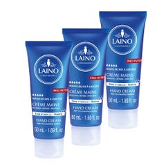 Laino Pro Intense Hand Cream for Dry And Chapped Hands 3x50ml
