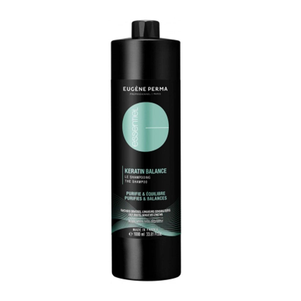 Eugène Perma Essentiel Keratin Sun Shampoo – 250 Ml, Für Sonnenexponiertes Haar, Entfernt Chlor & Salz, Silikonfrei, Hergestellt In Frankreich
