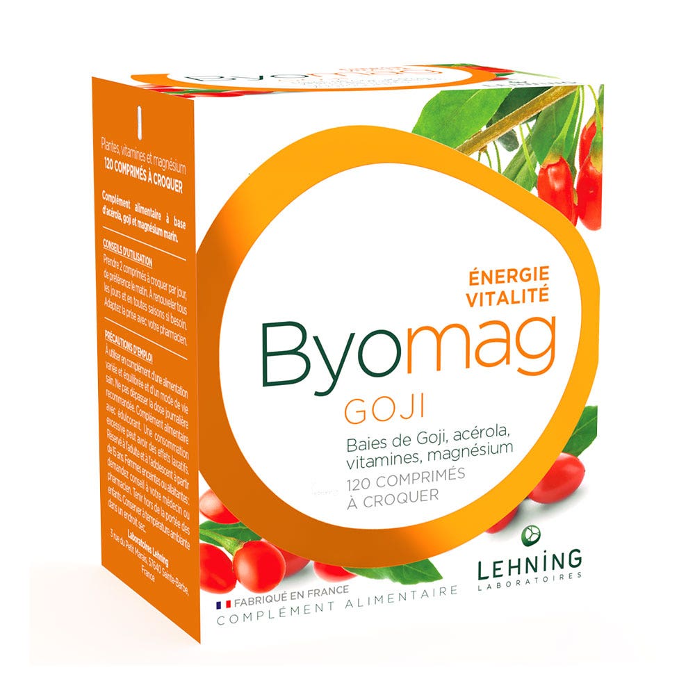 Lehning Byomag Goji 120 Tablets x120 Tablets