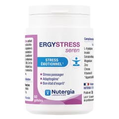 Nutergia Nutergia Ergystress Seren X 60 Capsules Stress et Sommeil 60 Gélules