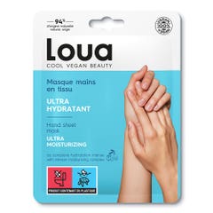 Loua Fabric Masks Hands Hydrating dry Skin x1