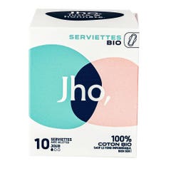 Jho Day Towel In organic cotton x10