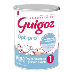 Guigoz Optipro 1 Formula Powder Milk Ble 0-6 Mois 800g
