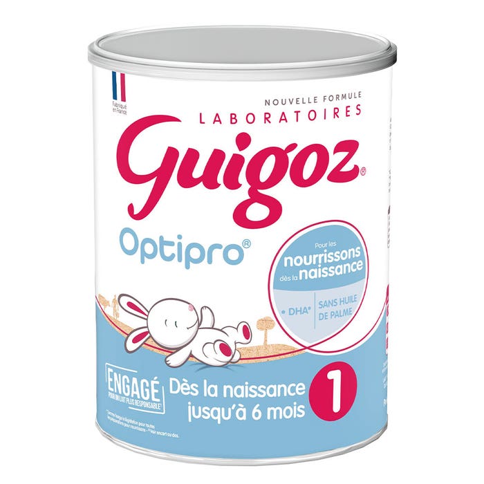 1 Formula Powder Milk Ble 800g Optipro 0-6 Mois Guigoz