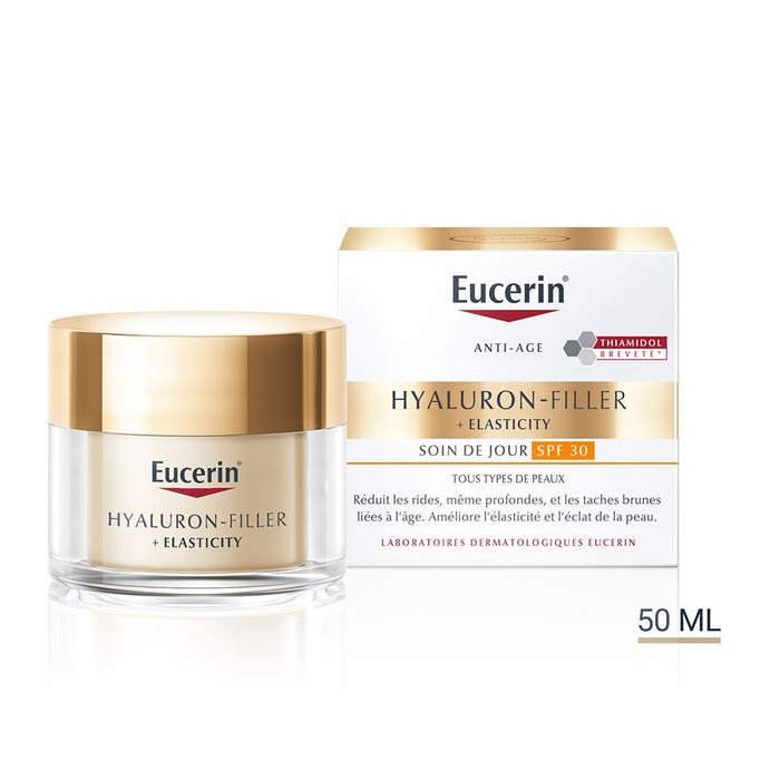 Eucerin Hyaluron-Filler + Elasticity Anti-Age Day Cream SPF30 Mature Skin 50ml