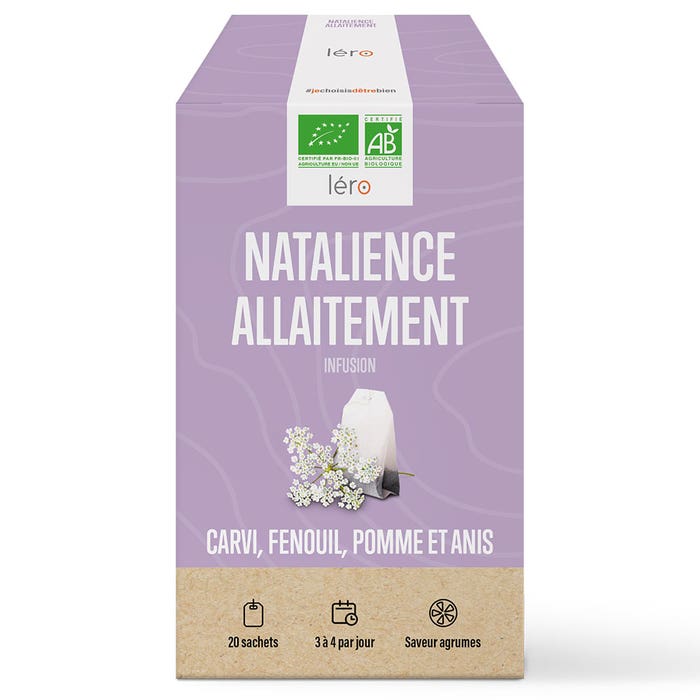 Lero Natalience Herbal Teas Natalience Milk feeding Bioes Citrus Flavor 20 sachets