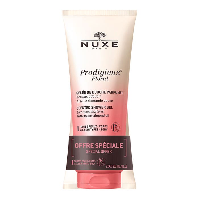 Nuxe Prodigieux® Floral Shower Jelly 2x200ml