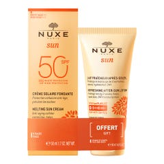 Nuxe Sun Melting Cream SPF50 + Refreshing After-sun 50ml+50ml