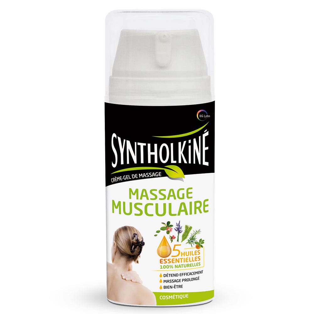 EG Labo SyntholKiné Syntholkine Massage Gel Cream Warming Sensation 75ml