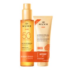 Nuxe Sun Tanning Body Oil SPF50 + After Sun