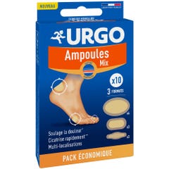 Urgo Mixa ampulas in 3 sizes x10