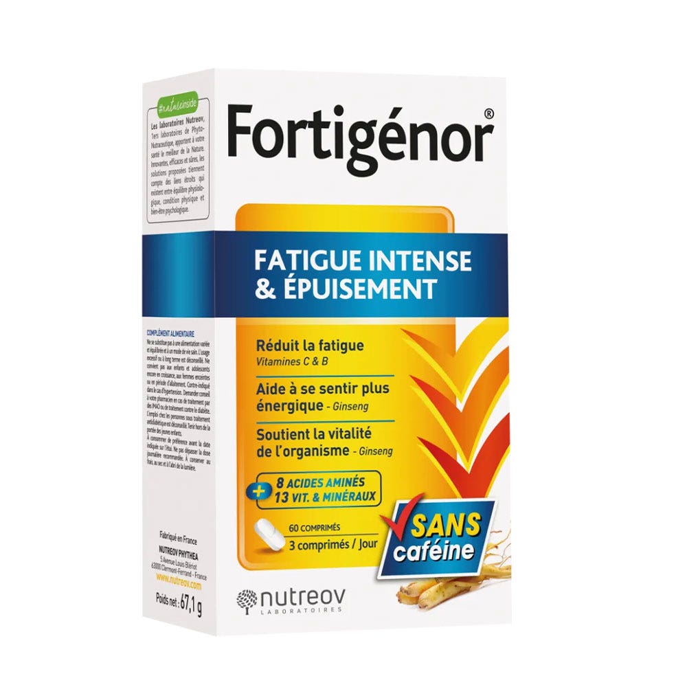 Phytea Fortigénor Intense Fatigue and Exhaustion 60 capsules