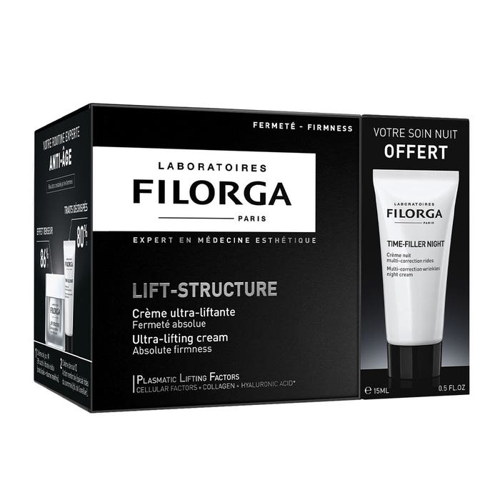Filorga Time-Filler Giftboxes Ultra-Lift Structure Cream 50ml + Night Cream 15ml 5XP