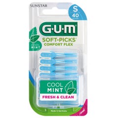 Gum Soft-Picks Interdental sticks Comfort Flex Cool Mint x40
