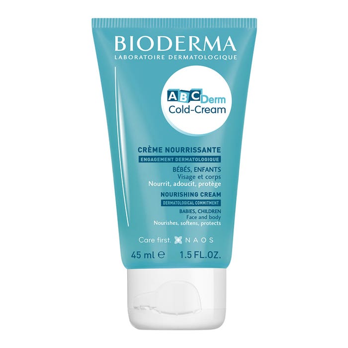 Bioderma Abcderm Nourishing Cream for babies and children Cold Cream 45ml
