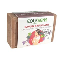 Eolesens Exfoliating Soaps Organic Mare's Milk and Grape Seeds 100g