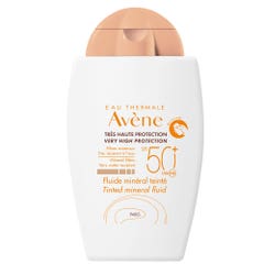 Avène Solaire Mineral Tinted SPF50+ Sun Fluid 40ml