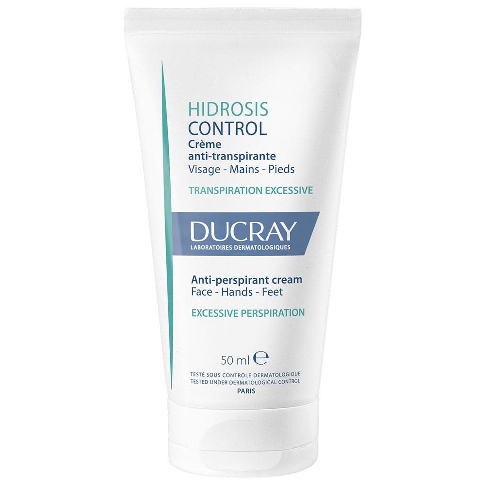 Ducray Hidrosis Antiperspirant Cream Hands And Feet Transpiration excessive 50ml