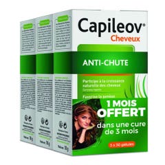 Nutreov Capileov Capileov Anti-hair Loss 3 X 30 Capsules 3x30 Géules