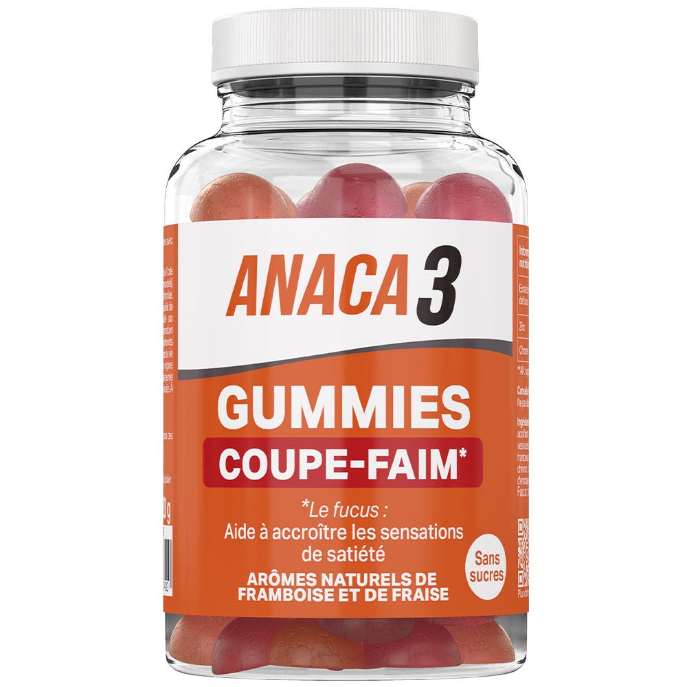 Anaca3 Appetite suppressant 60 Gummies