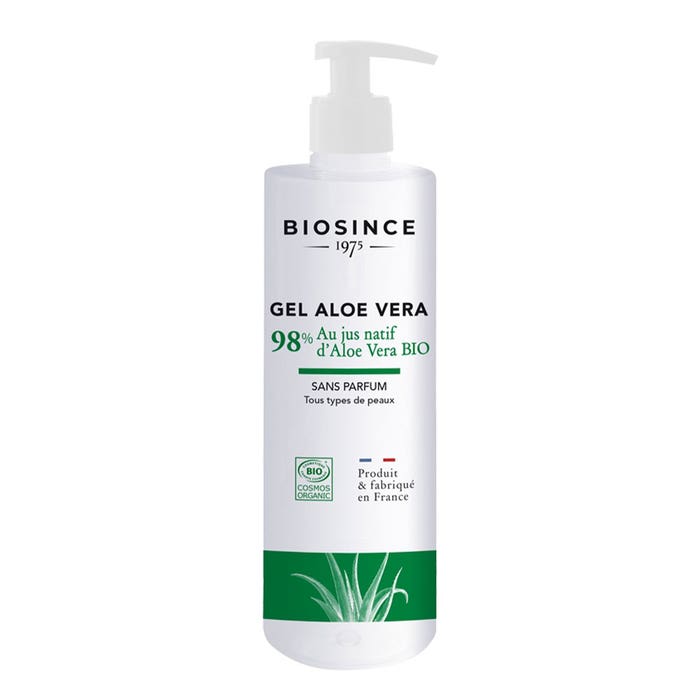 Bio Since 1975 Organic Aloe Vera Gel Unscented All Skin Types 500ml