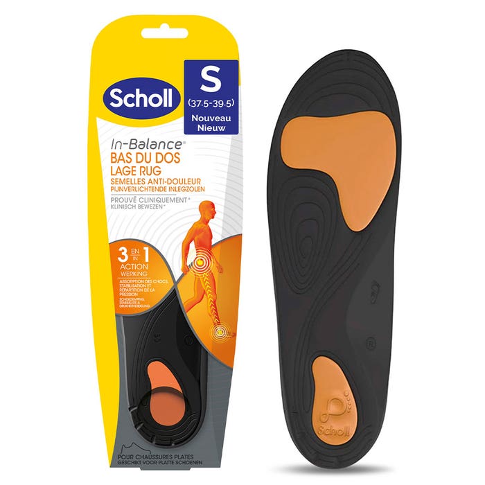 Scholl In-Balance Lower Back Anti-Pains Insoles