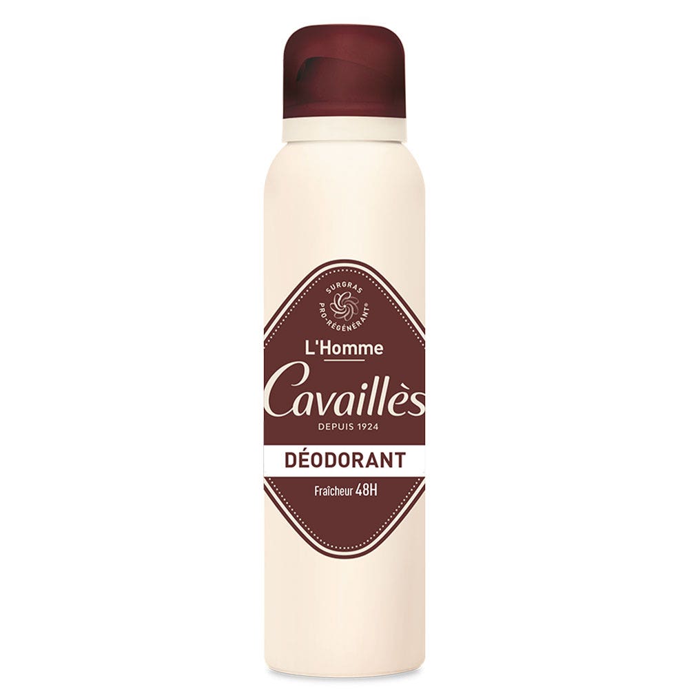 Cavaillès Dermato L'Homme 48H Deodorants Spray 150ml