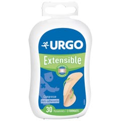 Urgo Premier Soin Stretch Plasters with Anti-Adhesion Pad X30