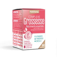 Nat&Form Pregnancy Complex The Essentials Nutrients 90 Capsules