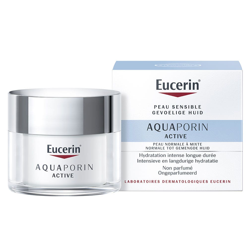Eucerin Aquaporin Active Protective And Moisturising Ream Spf25 Uva Peau Normale à Mixte 50ml