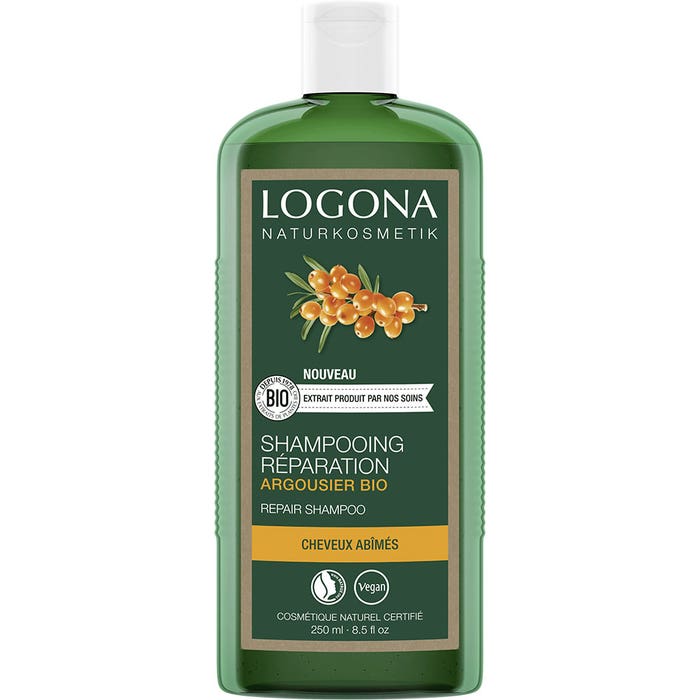 Organic Sea Buckthorn Repair Shampoo 250ml Logona