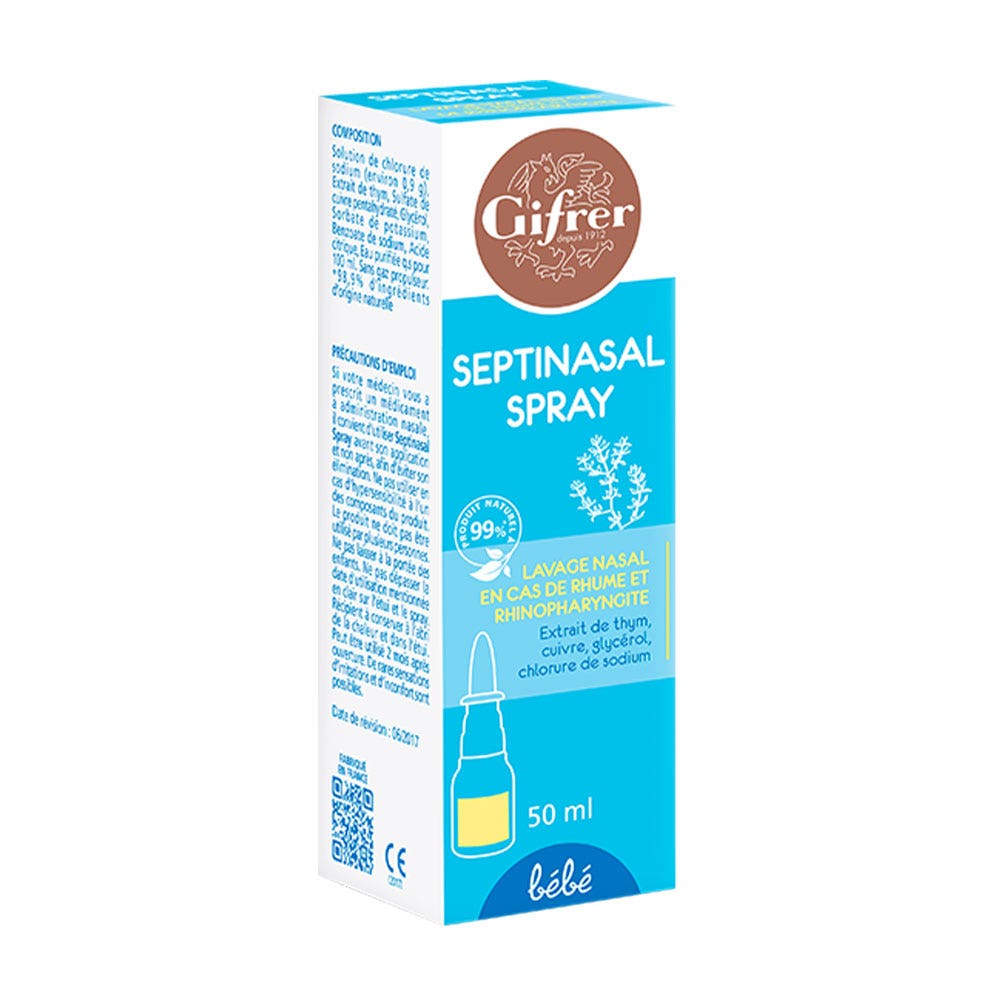 Gifrer Gifrer Septinasal Spray Bébé 50ml