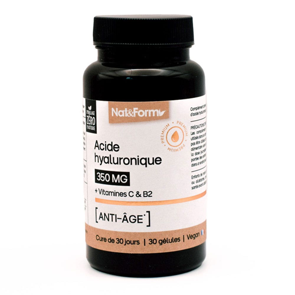 Nat&Form Premium Hyaluronic acid 350 mg 30 capsules