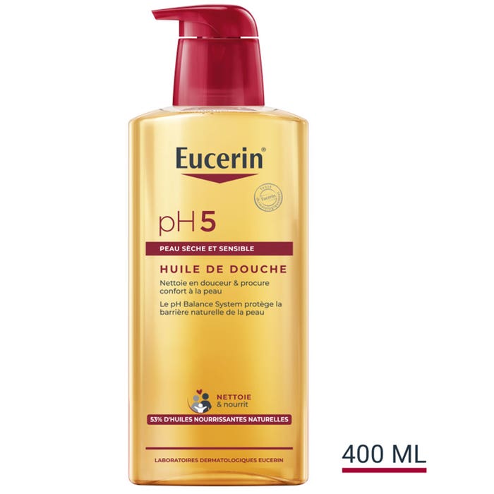 Shower Oil 400ml Ph5 Dry & Sensitive Skin Eucerin