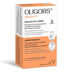 Ccd Oligobs Women's Immunity Vitamins D3+B9 84 Capsules