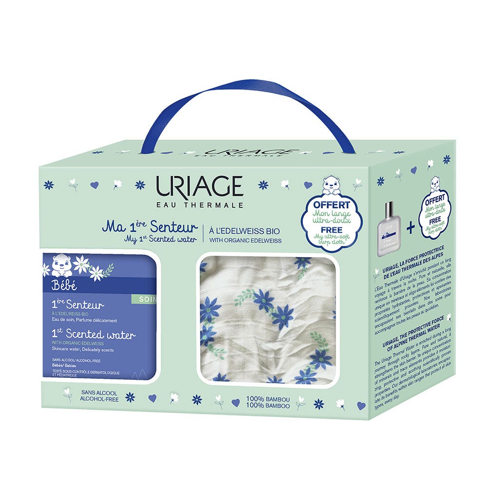 Uriage Baby Care Bebe 1 St Fragrant Water Eau De Soin Parfumee + Lange Offert 50ml