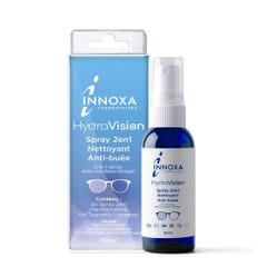 Innoxa HydraVision 2in1 anti-fog eyewear cleaning spray 30ml + 1 microfibre + a universal screwdriver