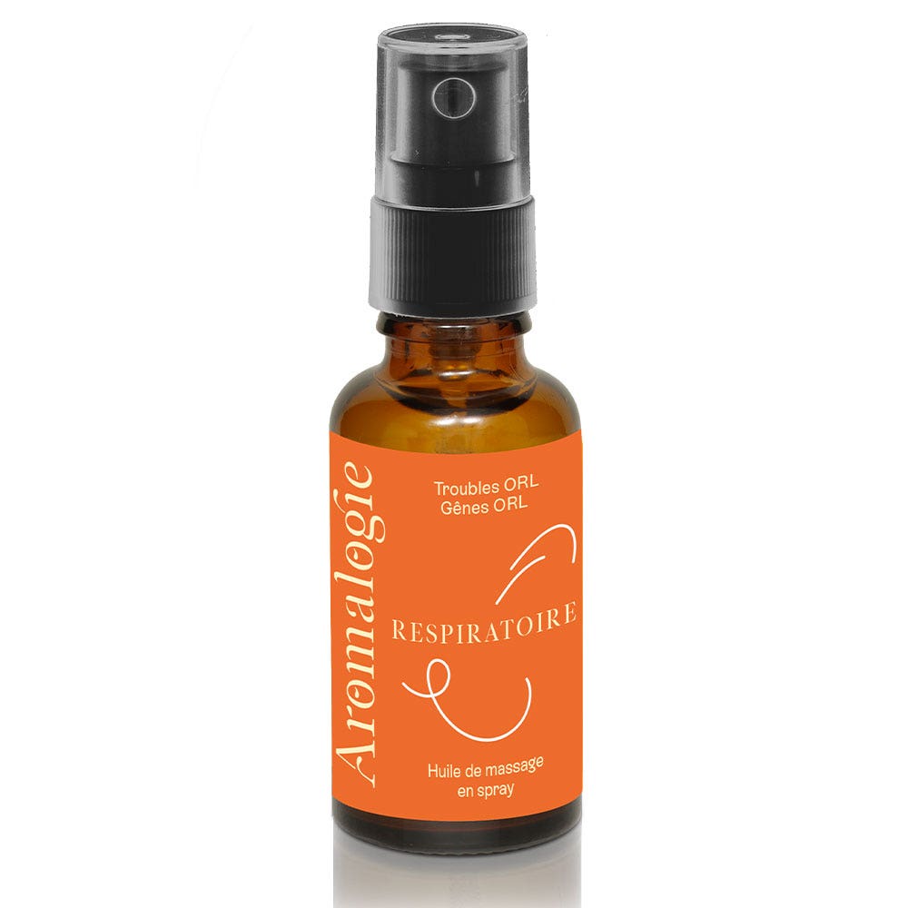 Aromalogie Breathing Massage Oil Spray 30ml