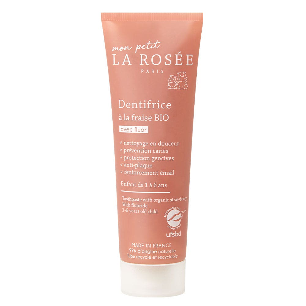 LA ROSÉE Baby Toothpaste With Strawberry Bioes 50ml